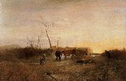 Joseph Mallord William Turner Freezing Morning oil painting on canvas